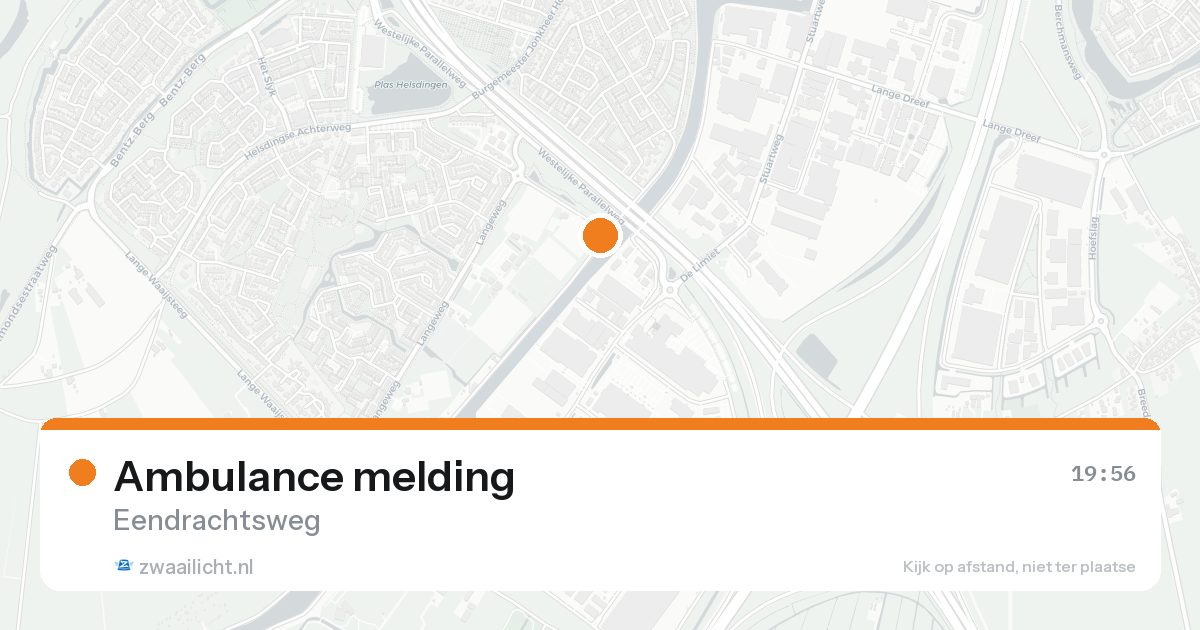 Ambulance melding — 7 feb 2026