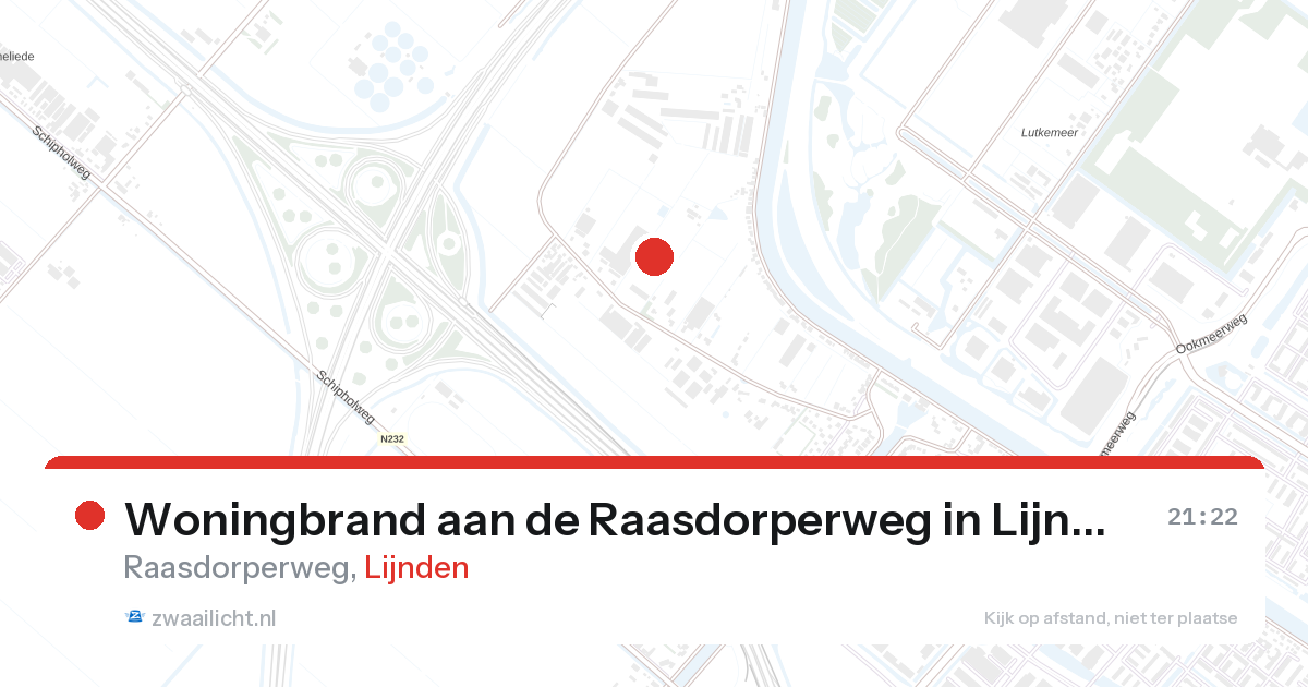 Woningbrand aan de Raasdorperweg in Lijnden — 31 jan 2026