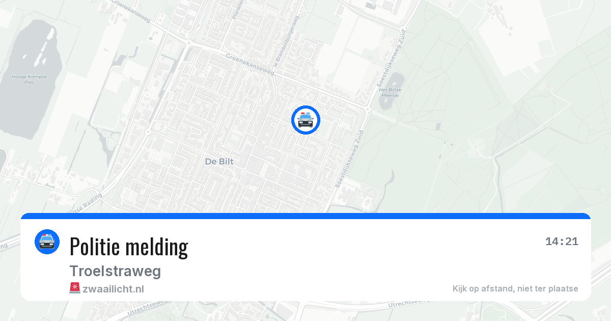 Politie melding — 5 mei 2026