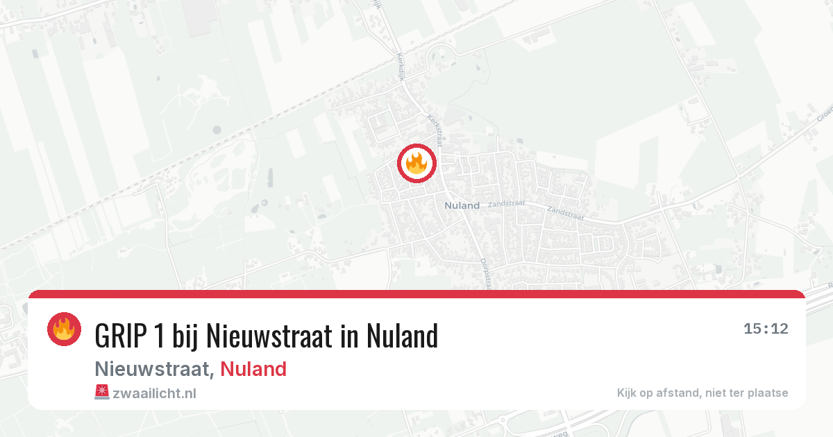 GRIP 1 bij Nieuwstraat in Nuland — 8 jun 2026
