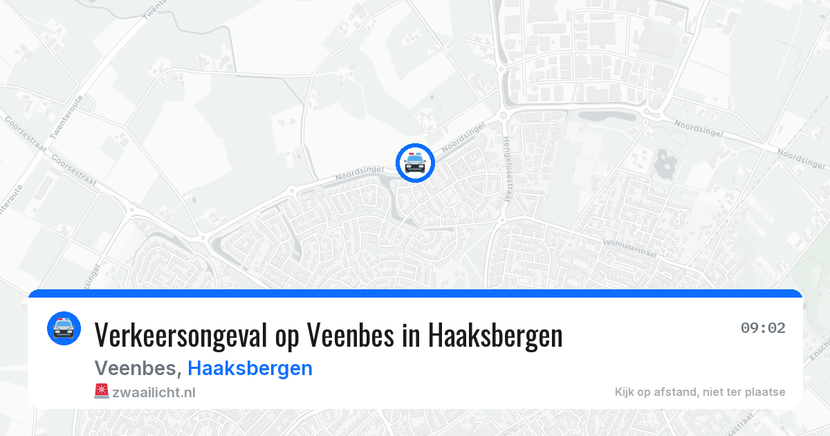 Verkeersongeval op Veenbes in Haaksbergen — 21 mei 2026