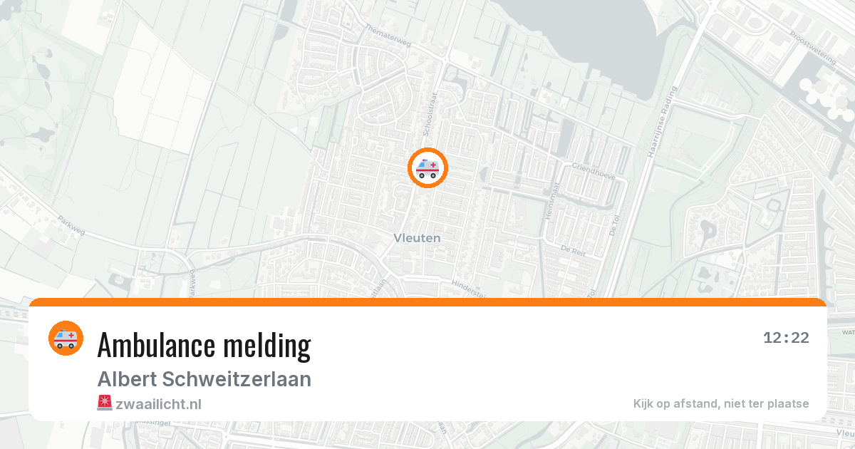 Ambulance melding — 12 jun 2026
