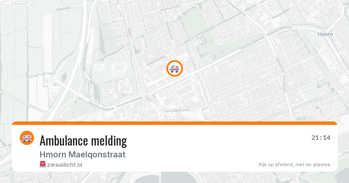 Ambulance melding — 30 jun 2026