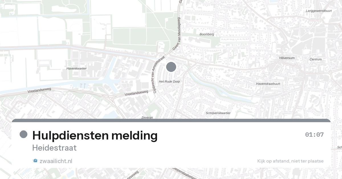 Hulpdiensten melding — 7 feb 2026