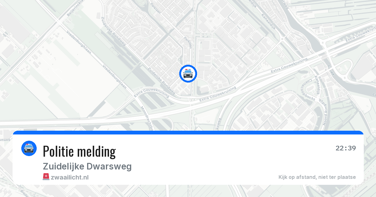 Politie melding — 29 apr 2026