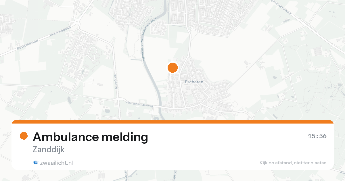 Ambulance melding — 7 feb 2026