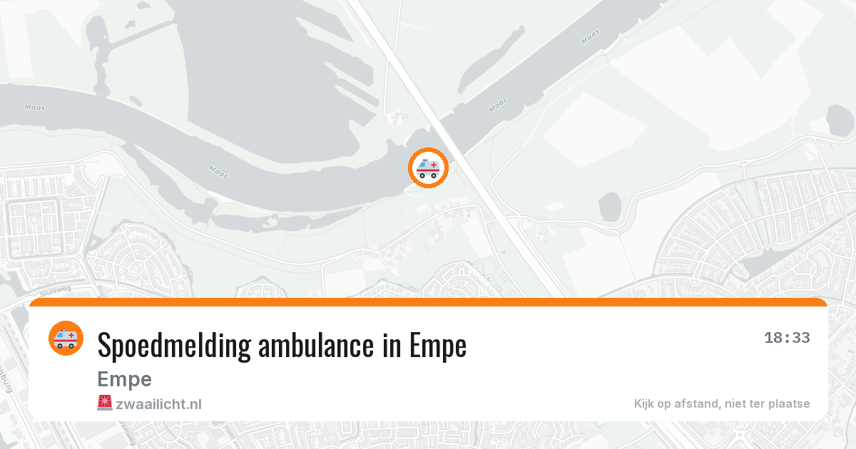 Spoedmelding ambulance in Empe — 20 jan 2026