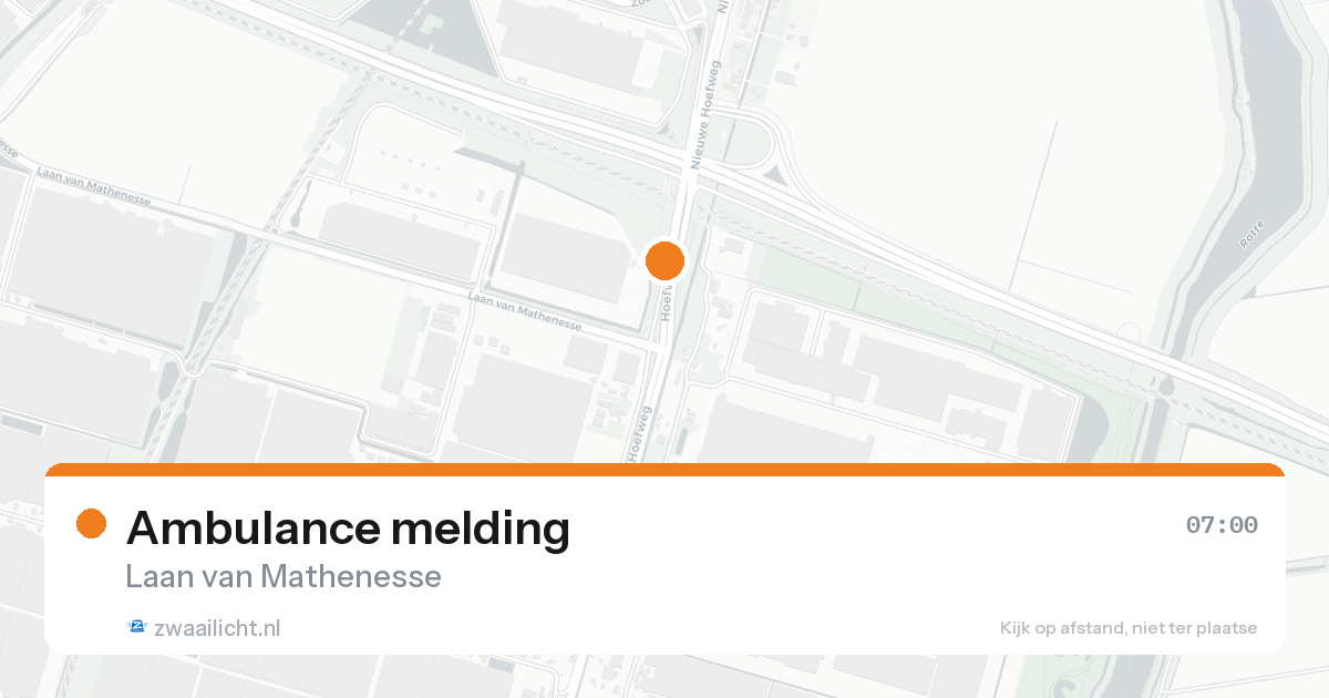 Ambulance melding — 31 jan 2026