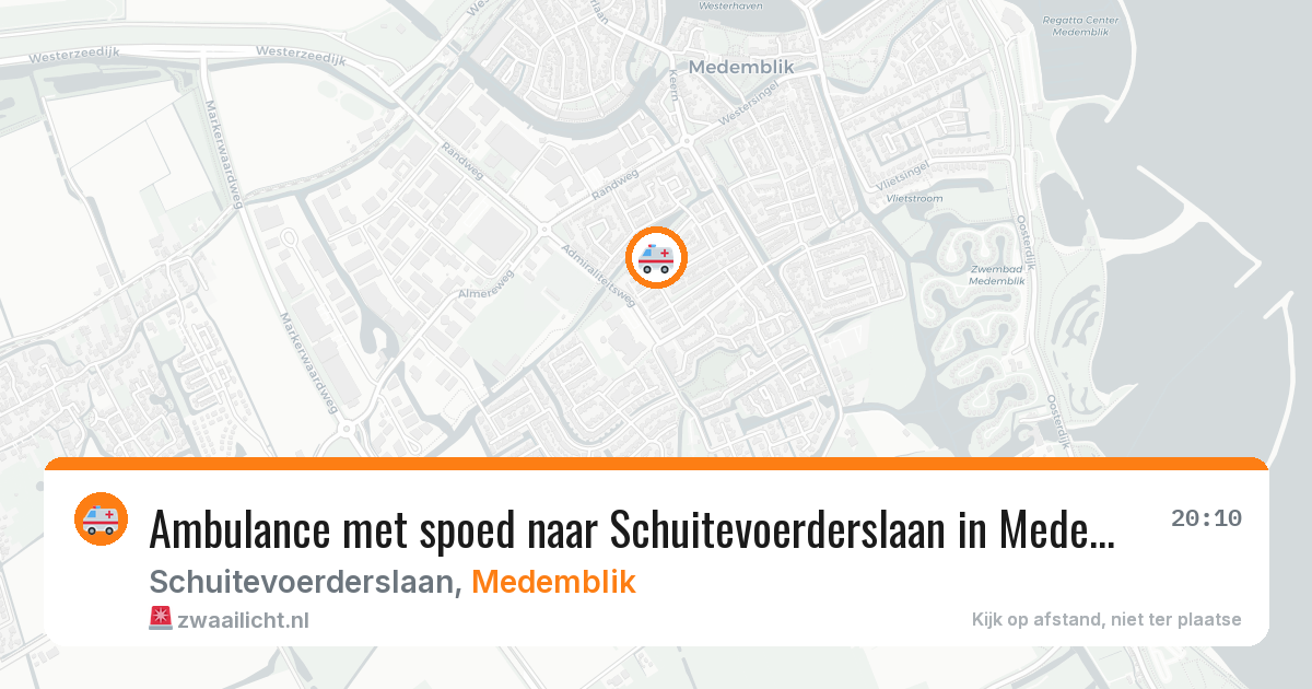 Ambulance met spoed naar Schuitevoerderslaan in Medemblik — 21 jan 2026