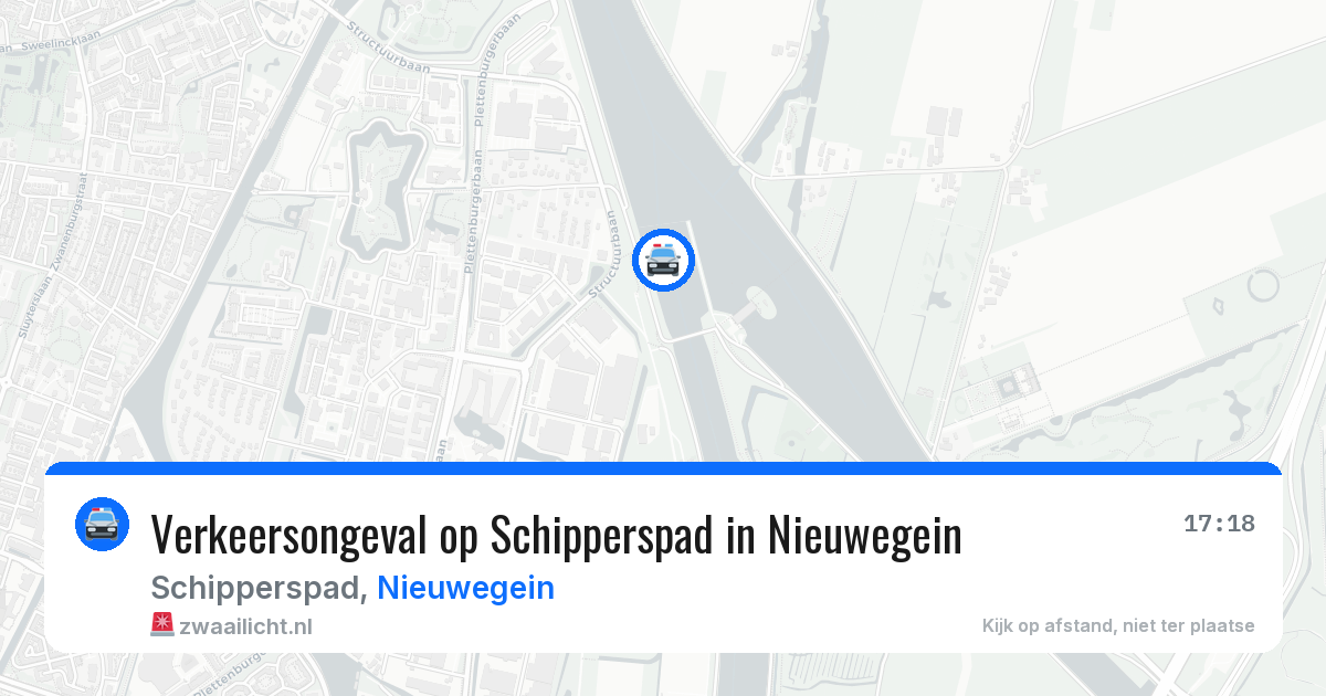 Verkeersongeval op Schipperspad in Nieuwegein — 25 jun 2026