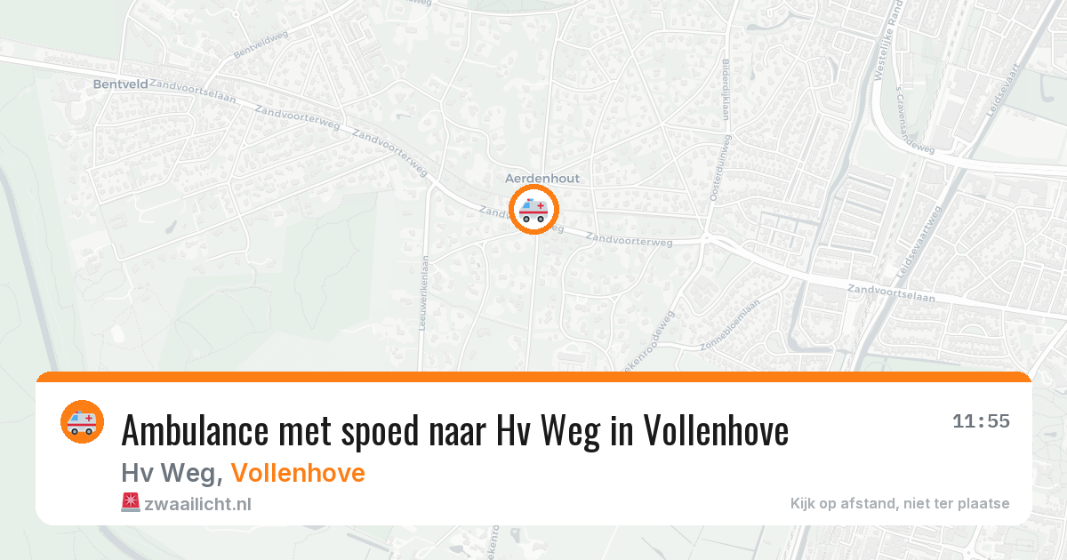Ambulance met spoed naar Hv Weg in Vollenhove — 4 jun 2026