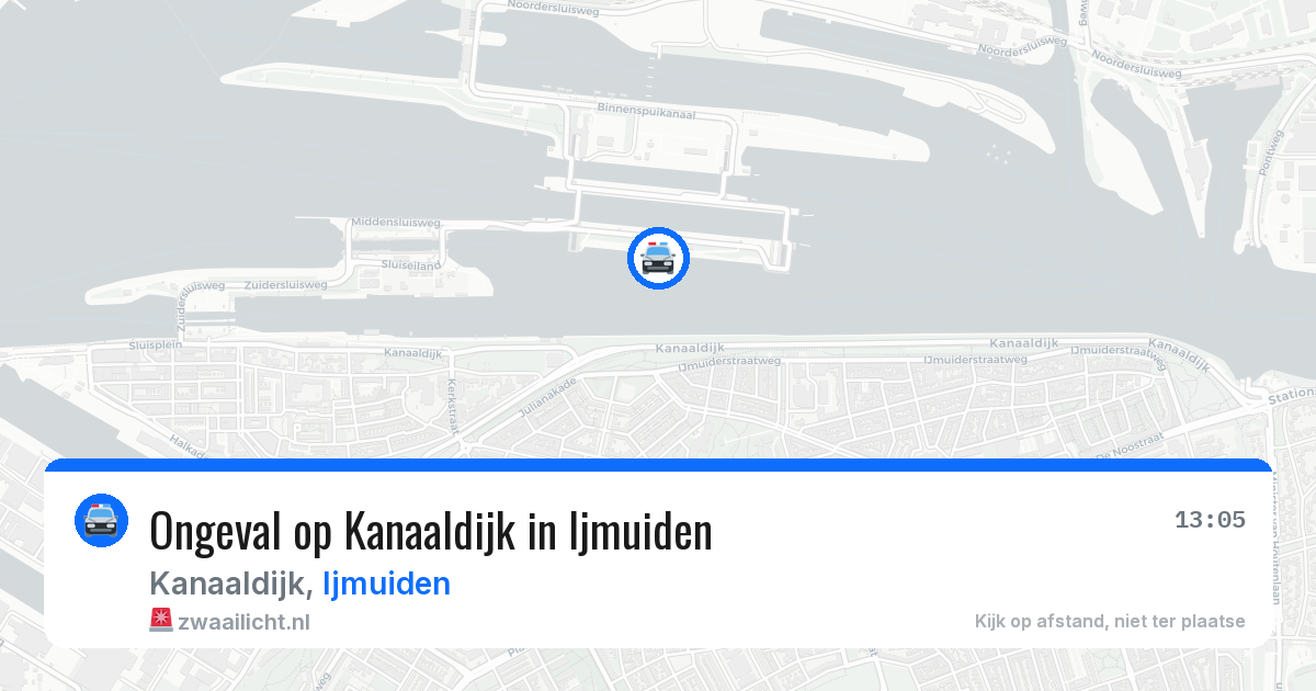Ongeval op Kanaaldijk in Ijmuiden — 28 jun 2026