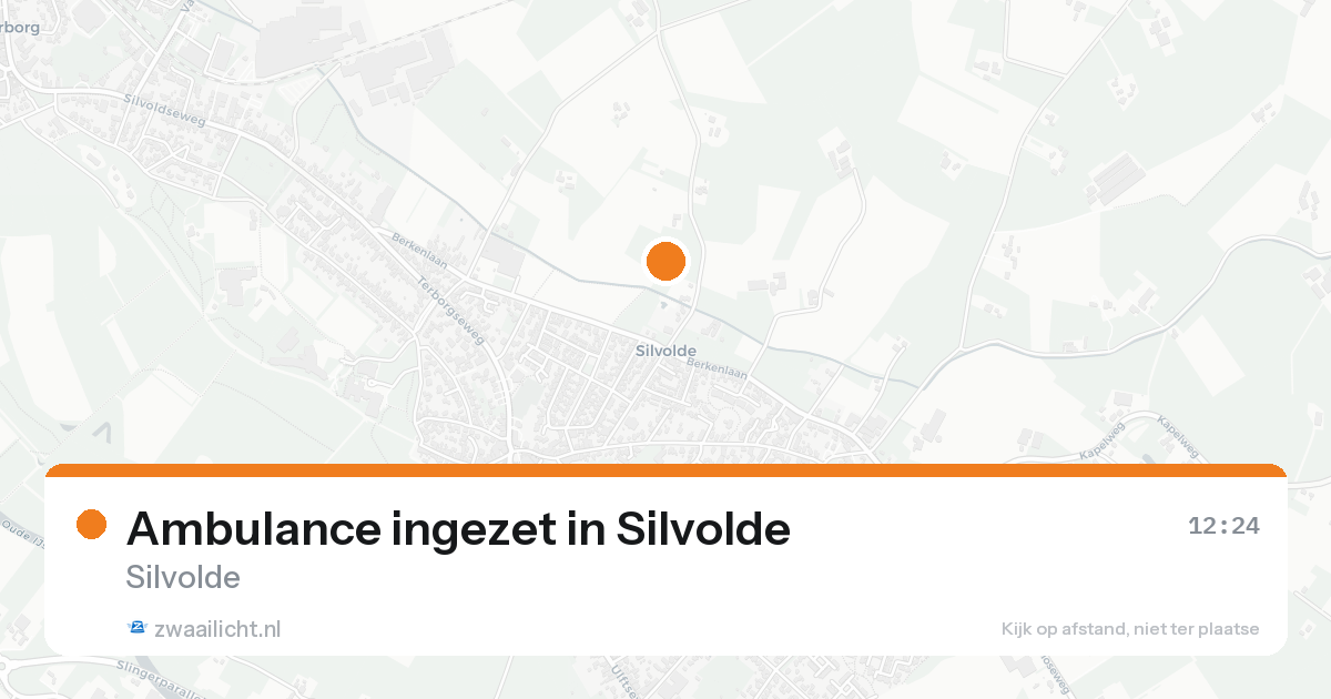 Ambulance ingezet in Silvolde — 31 jan 2026