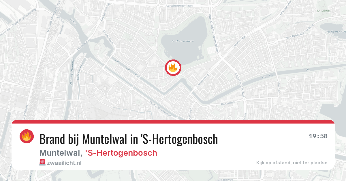 Brand bij Muntelwal in 'S-Hertogenbosch — 1 jun 2026