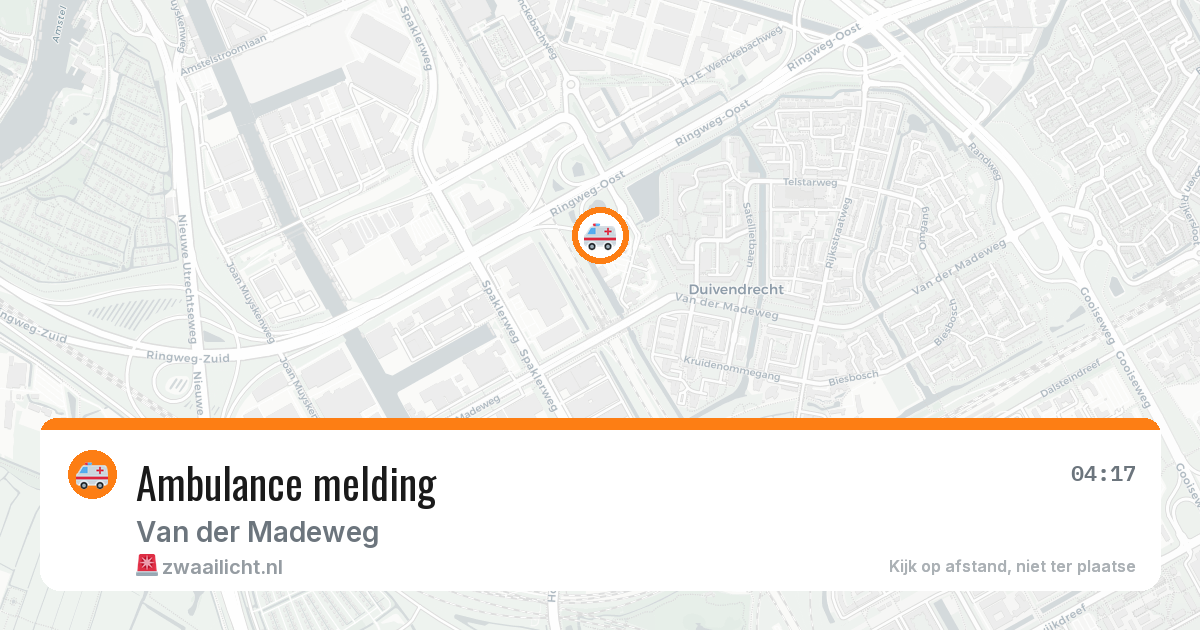 Ambulance melding — 28 jun 2026