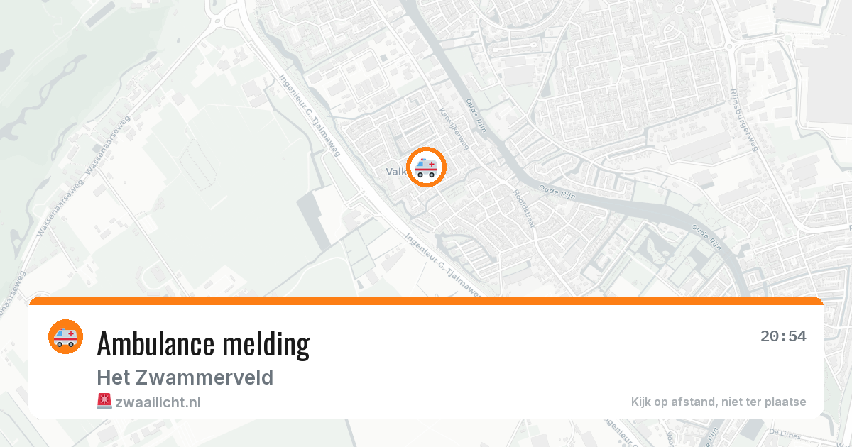 Ambulance melding — 29 jan 2026