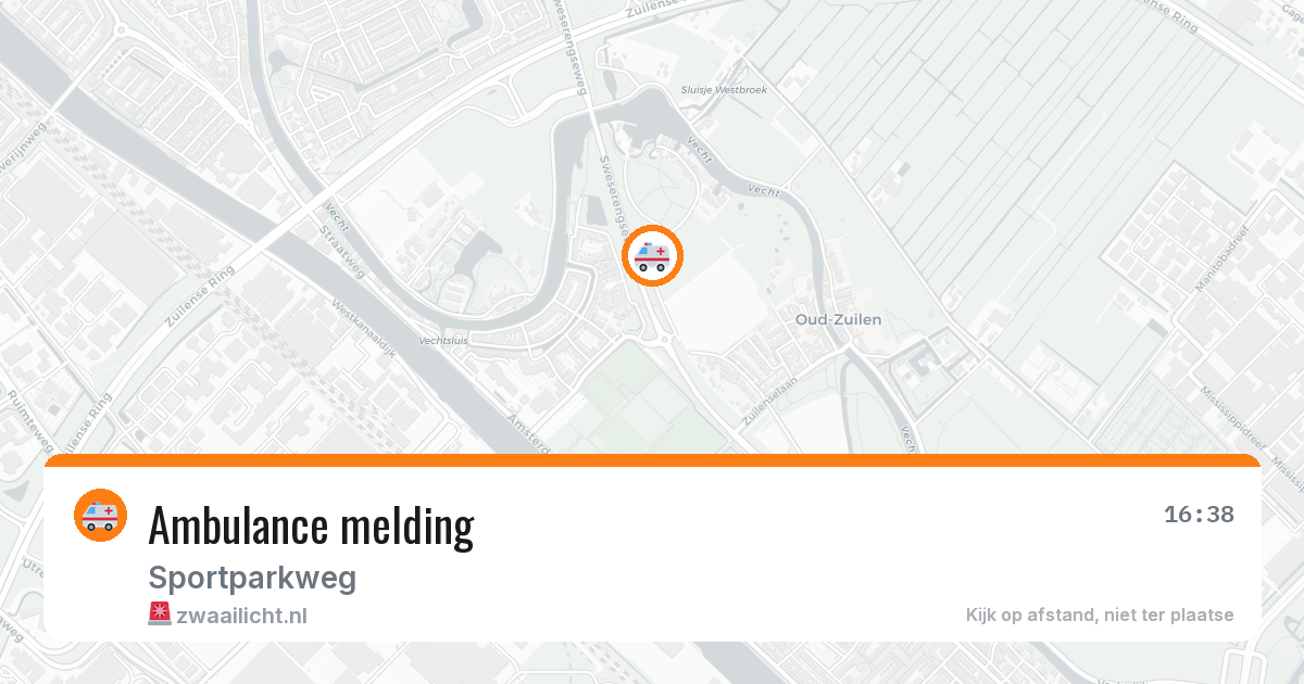 Ambulance melding — 29 jun 2026