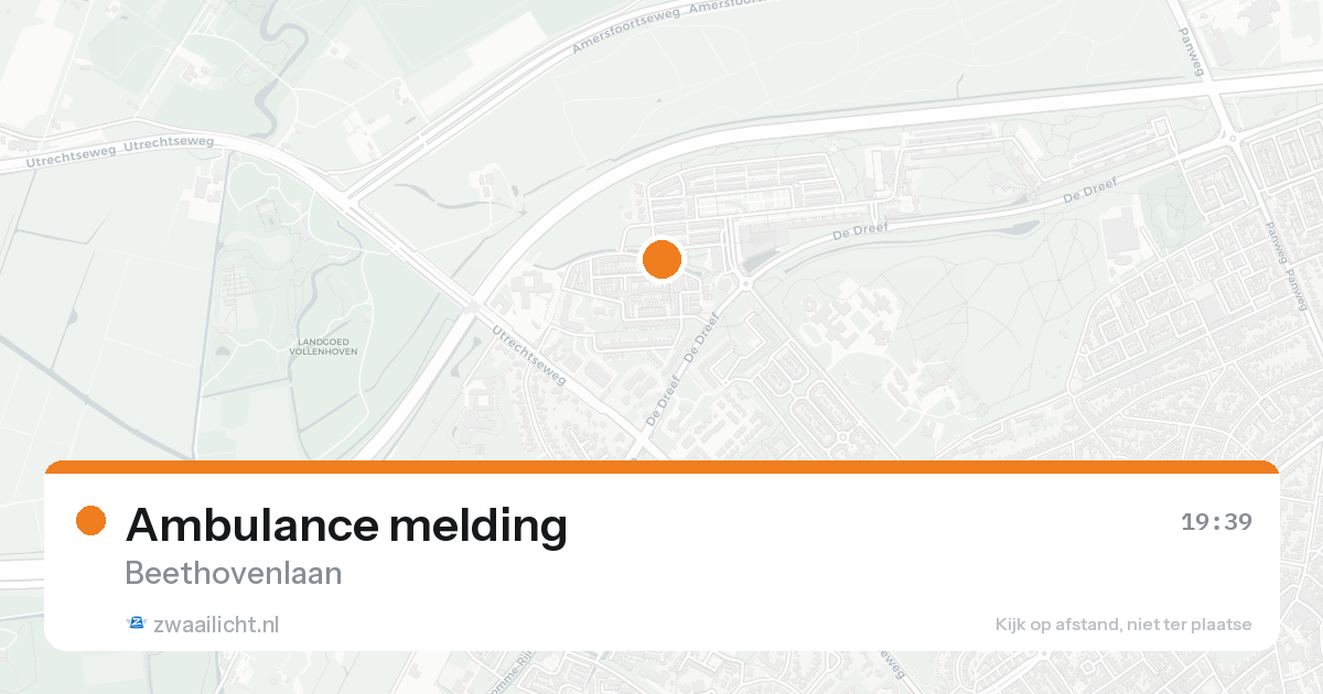 Ambulance melding — 30 jan 2026