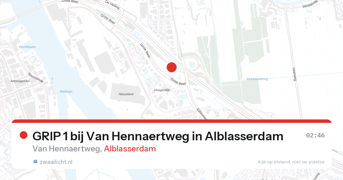 GRIP 1 bij Van Hennaertweg in Alblasserdam — 1 feb 2026