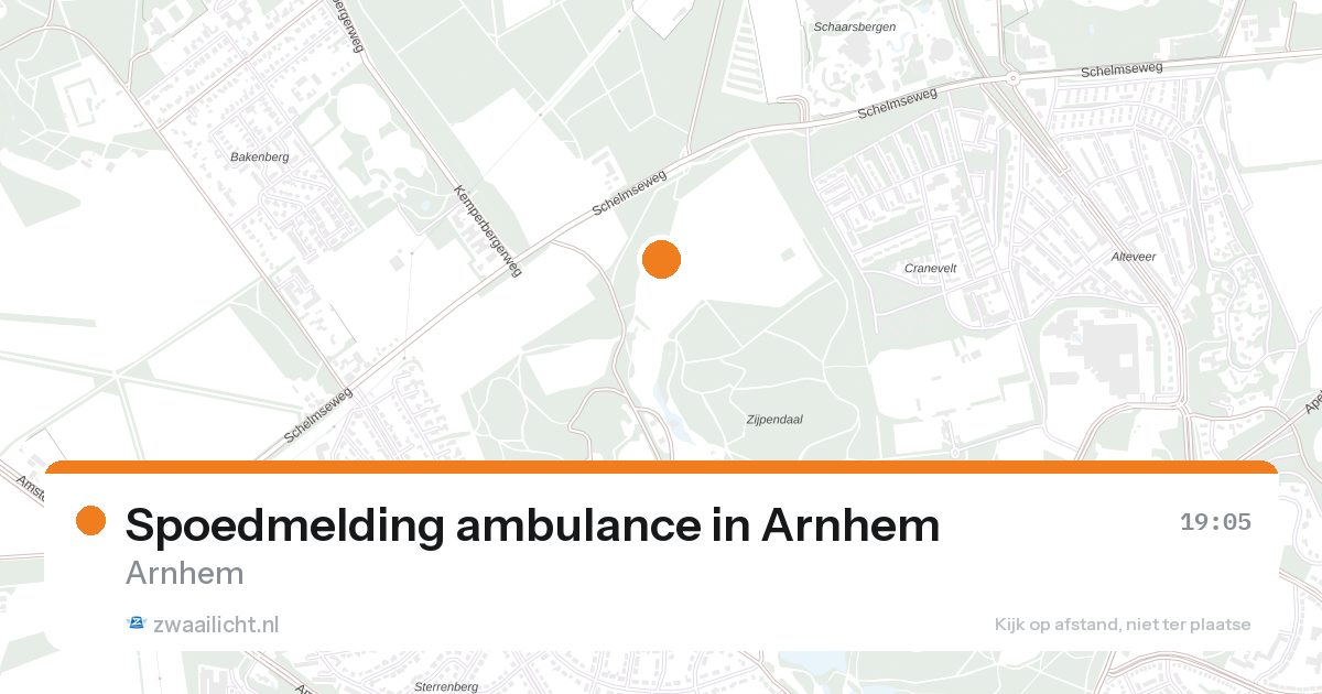 Spoedmelding ambulance in Arnhem — 26 aug 2026
