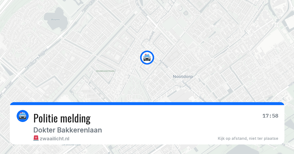 Politie melding — 15 mei 2026