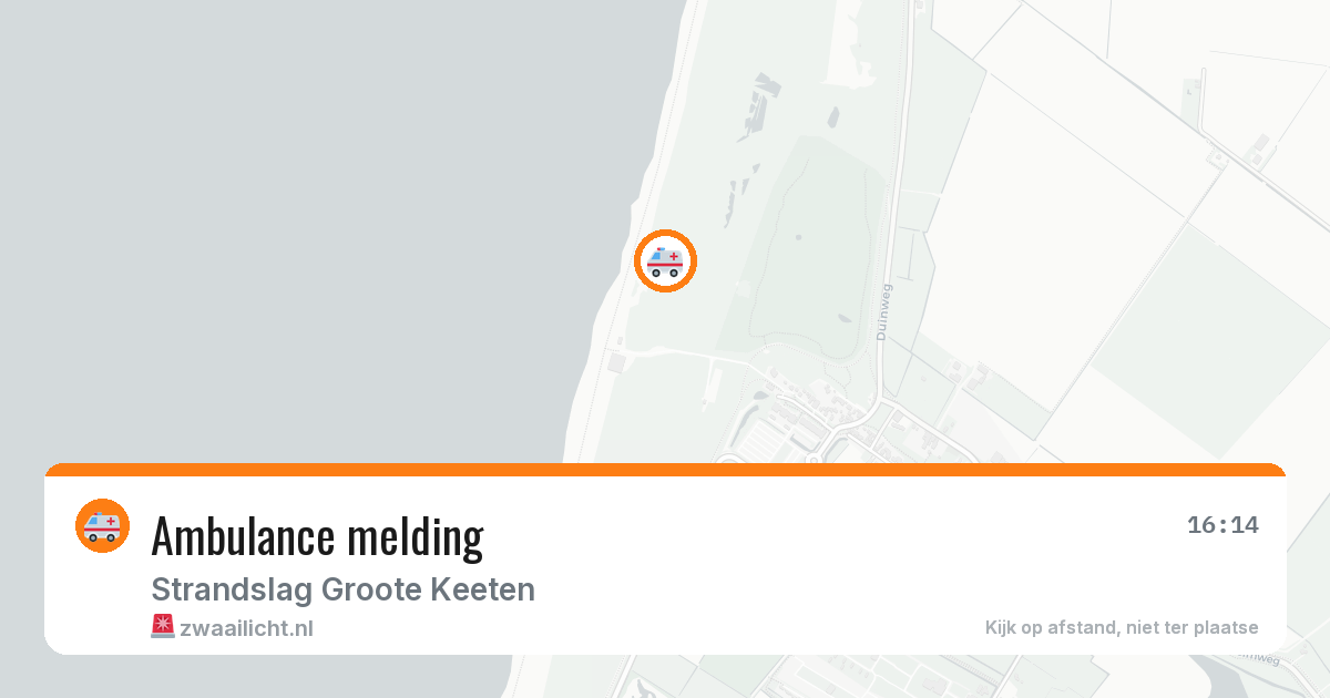Ambulance melding — 4 jul 2026