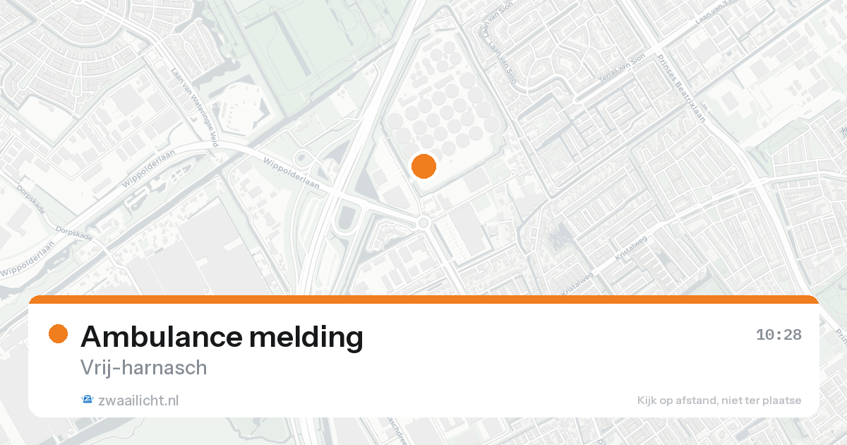 Ambulance melding — 8 feb 2026