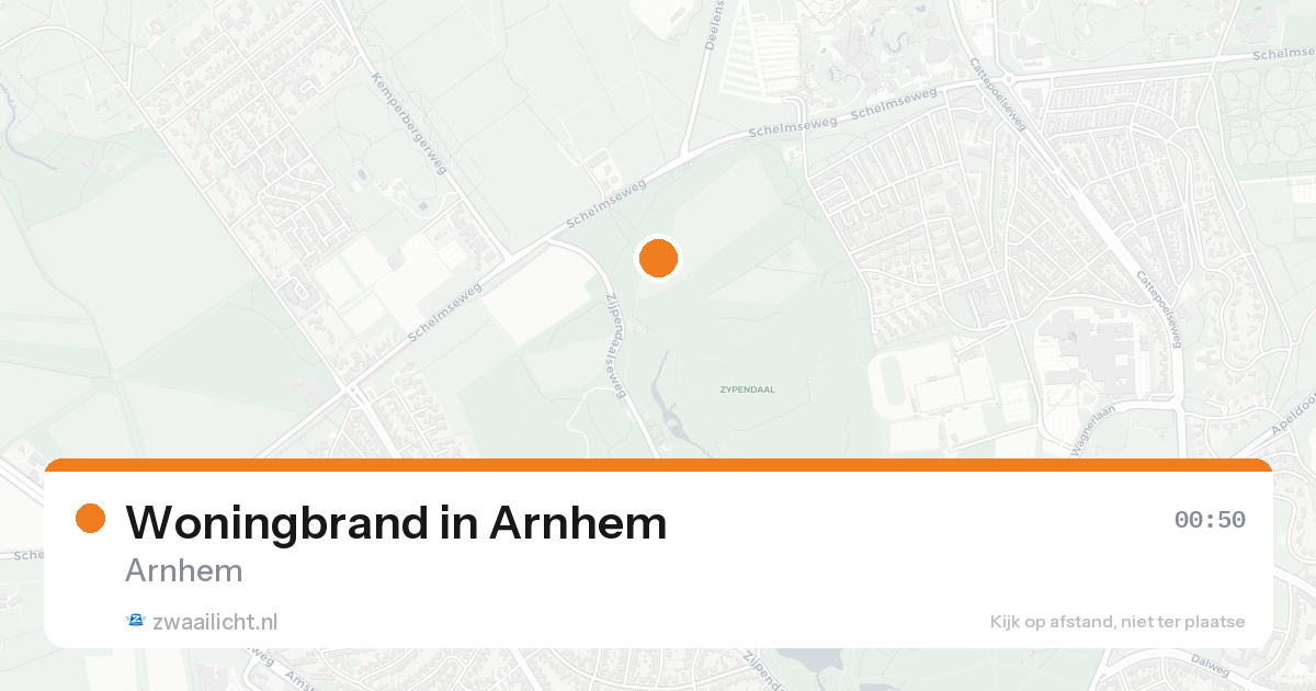 Woningbrand in Arnhem — 17 aug 2026