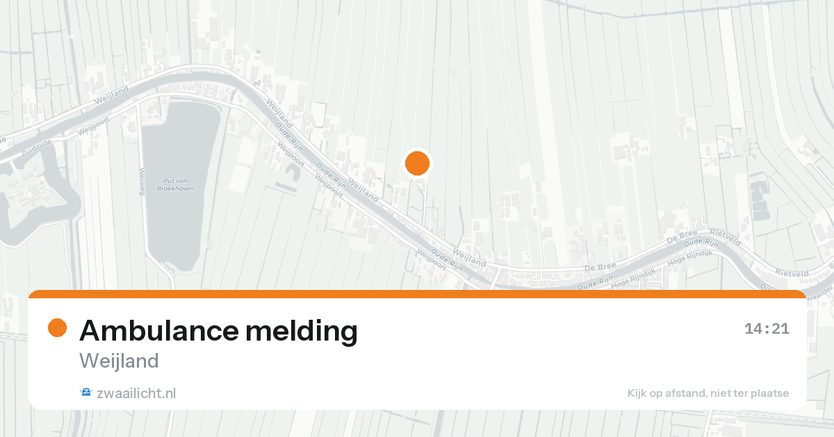 Ambulance melding — 12 jun 2026
