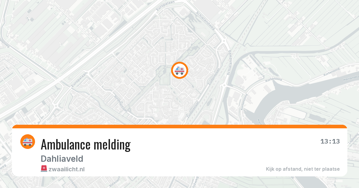 Ambulance melding — 18 jun 2026