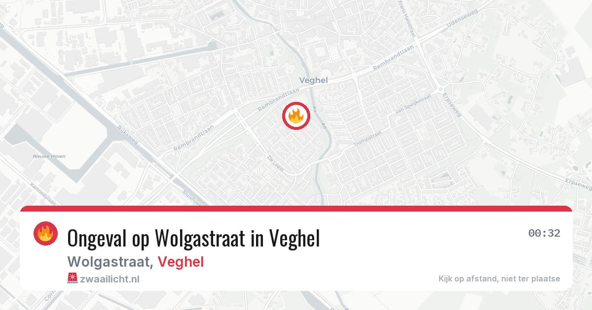 Ongeval op Wolgastraat in Veghel — 4 apr 2026
