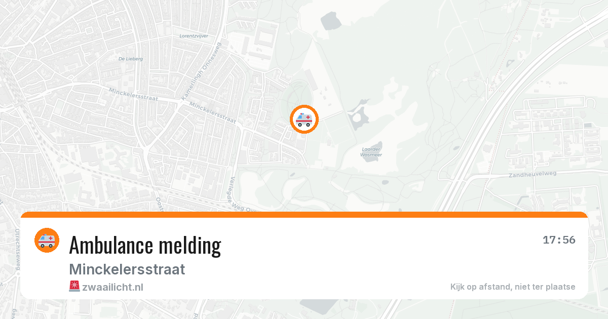 Ambulance melding — 28 jun 2026
