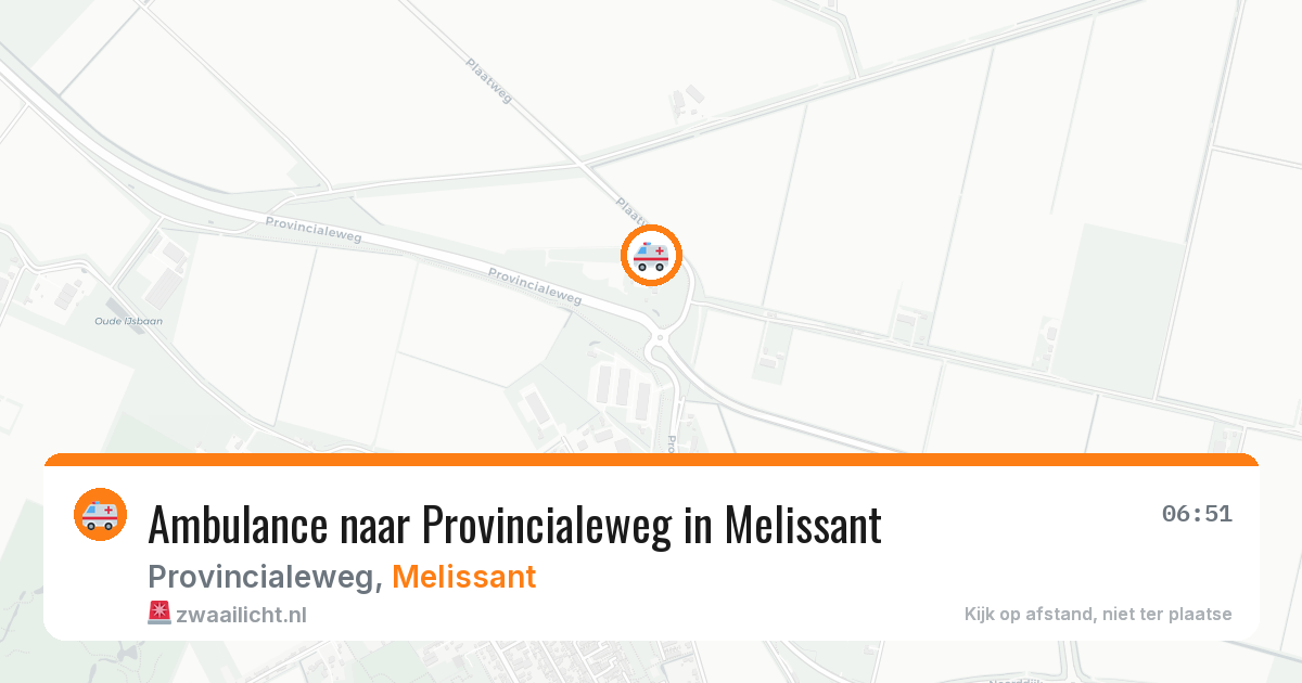 Ambulance naar Provincialeweg in Melissant — 26 mrt 2026