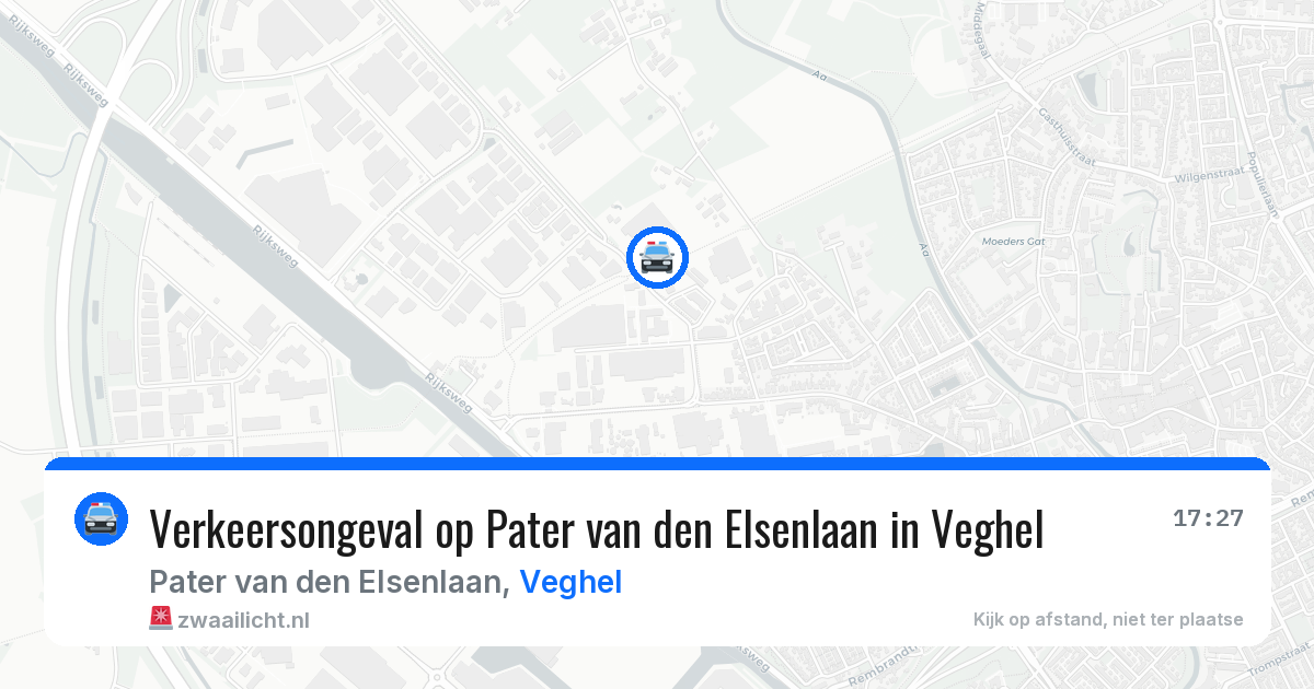 Verkeersongeval op Pater van den Elsenlaan in Veghel — 1 jun 2026