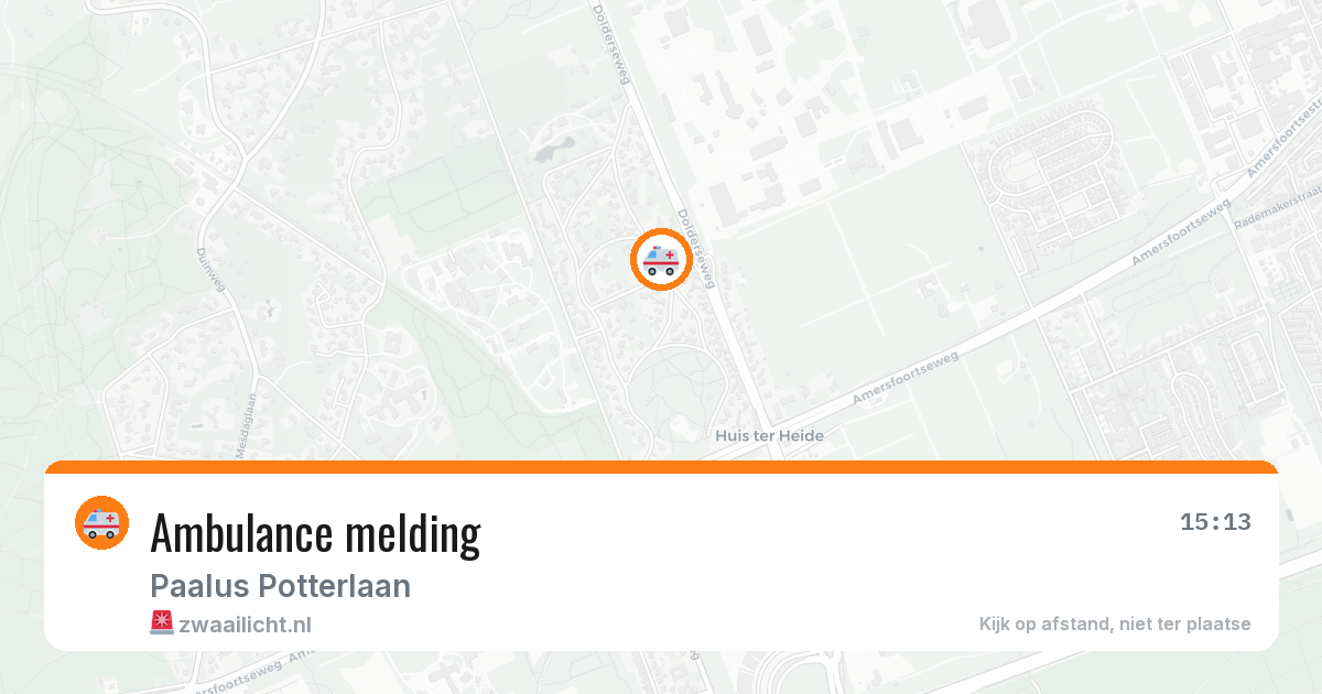 Ambulance melding — 3 feb 2026