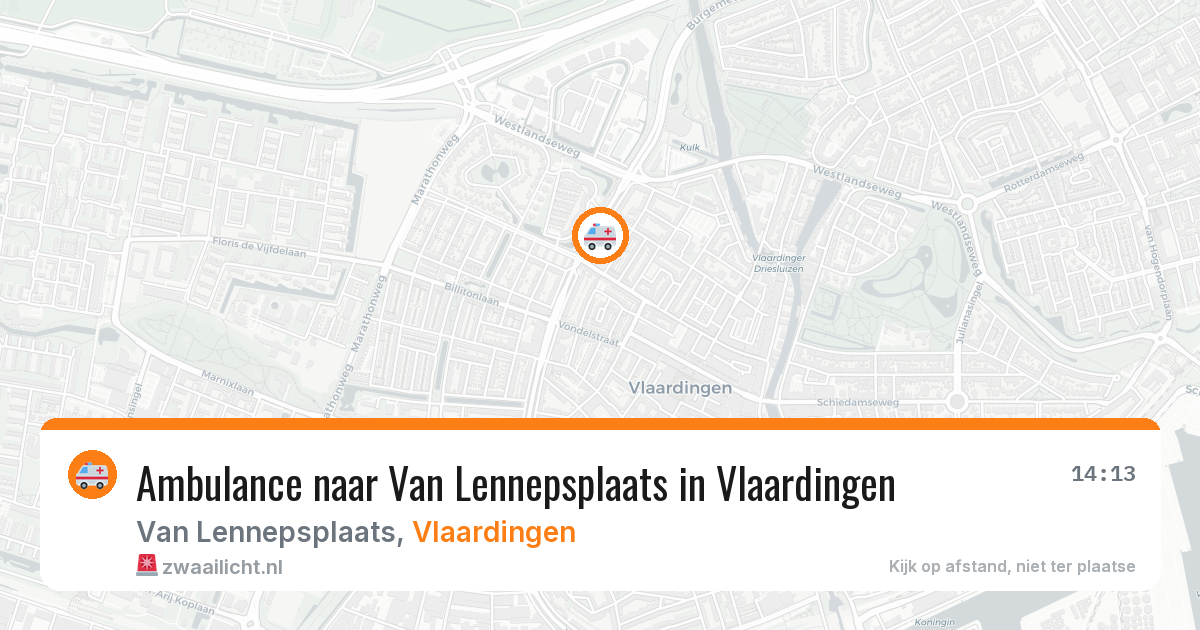 Ambulance naar Van Lennepsplaats in Vlaardingen — 30 jun 2026