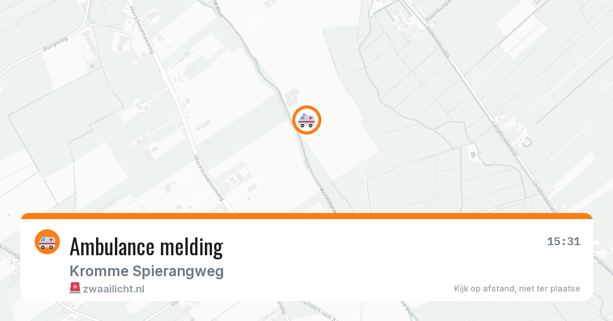 Ambulance melding — 24 jun 2026