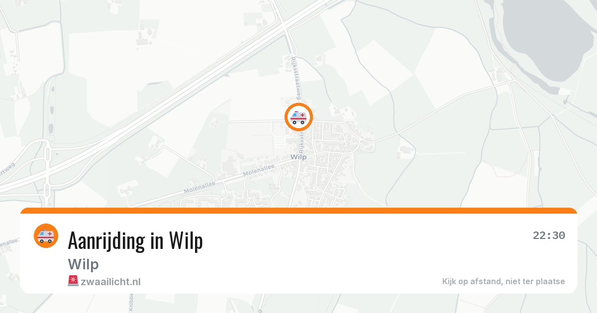 Aanrijding in Wilp — 30 apr 2026