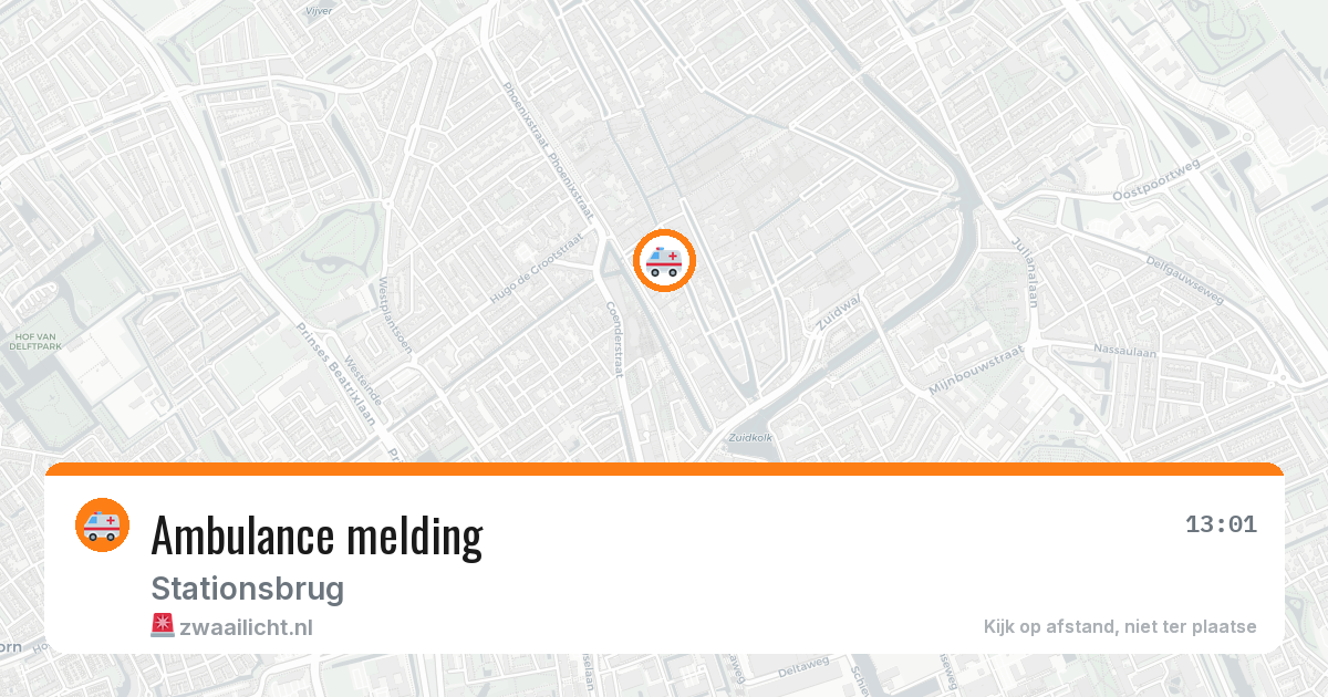 Ambulance melding — 7 jun 2026