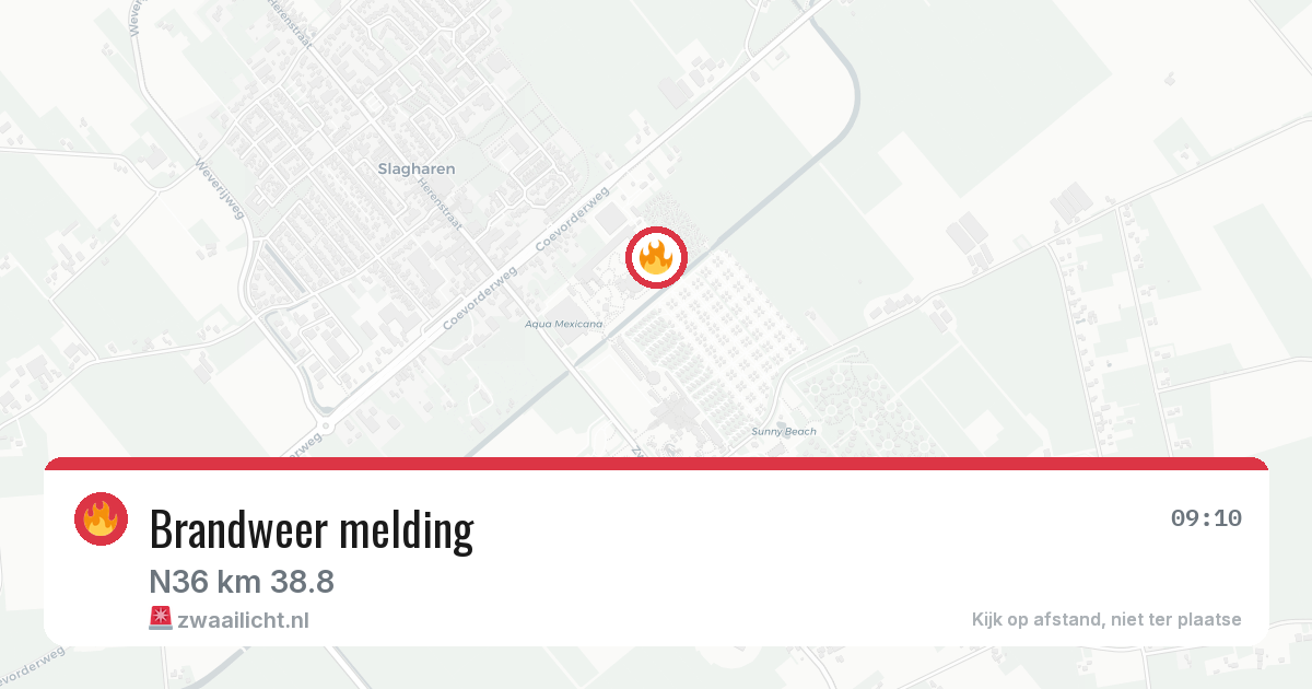 Brandweer melding — 27 jun 2026