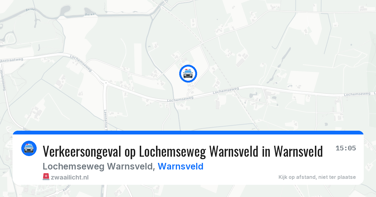 Verkeersongeval op Lochemseweg Warnsveld in Warnsveld — 1 mei 2026