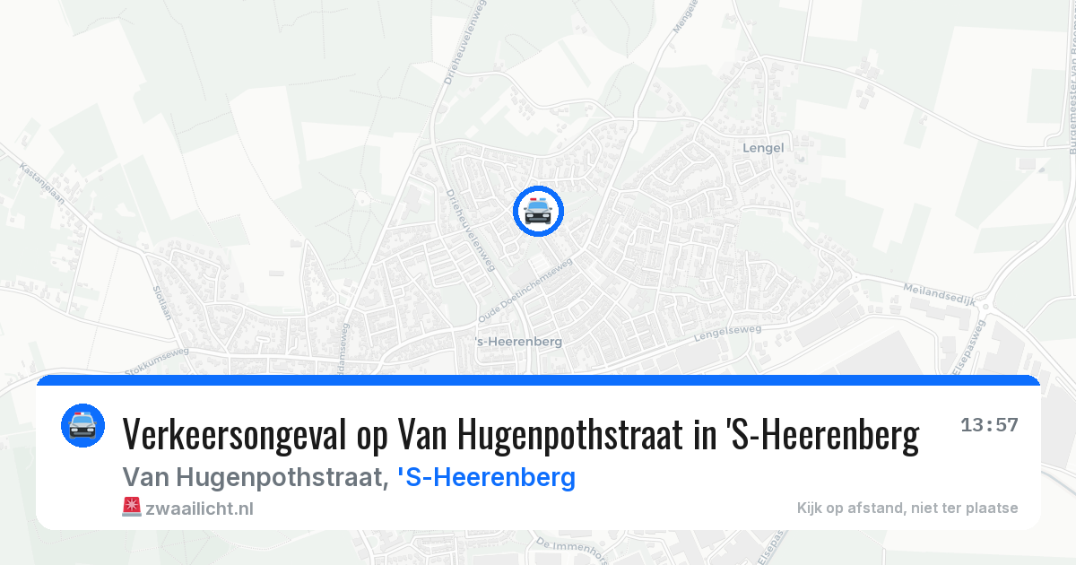 Verkeersongeval op Van Hugenpothstraat in 'S-Heerenberg — 30 mei 2026