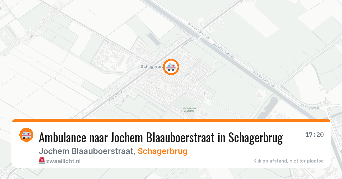 Ambulance naar Jochem Blaauboerstraat in Schagerbrug — 19 jun 2026