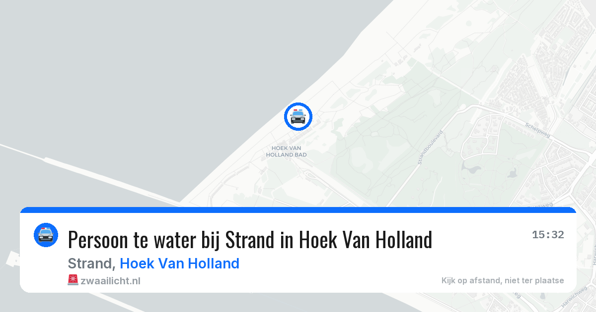 Persoon te water bij Strand in Hoek Van Holland — 28 jul 2026