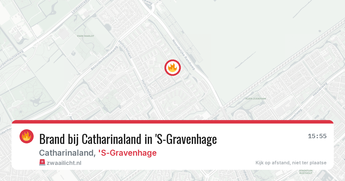 Brand bij Catharinaland in 'S-Gravenhage — 27 jun 2026