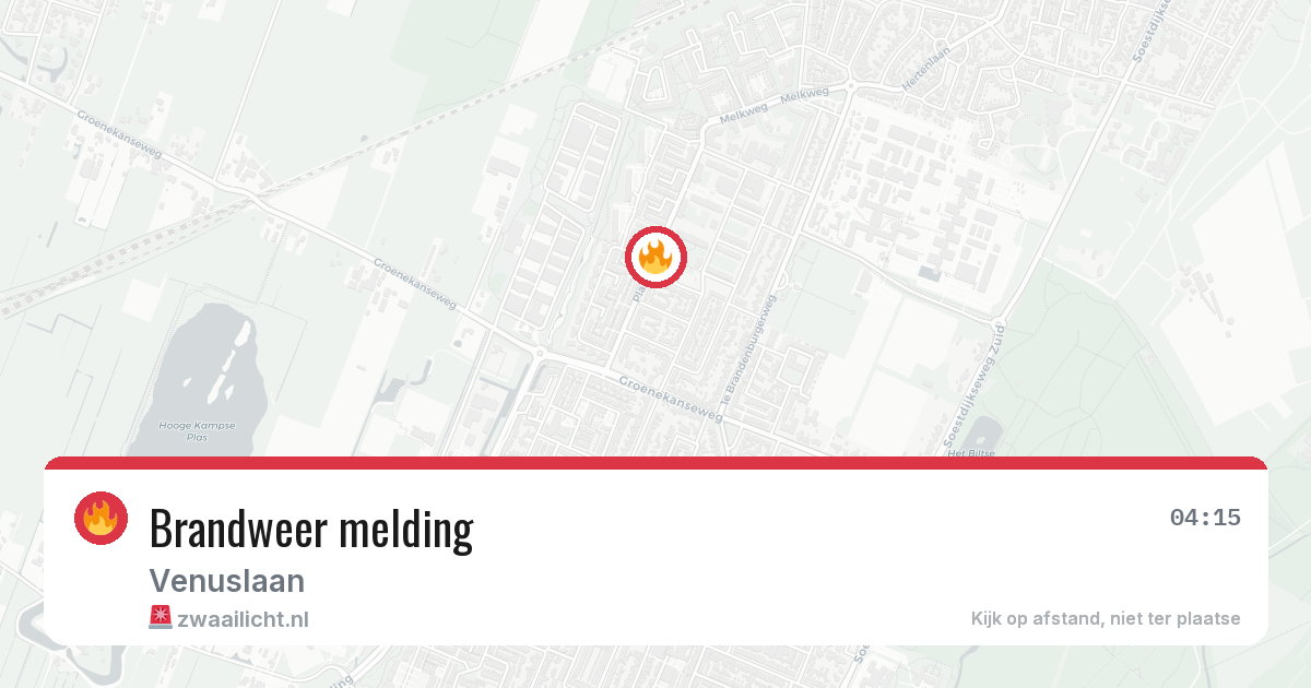 Brandweer melding — 28 jun 2026