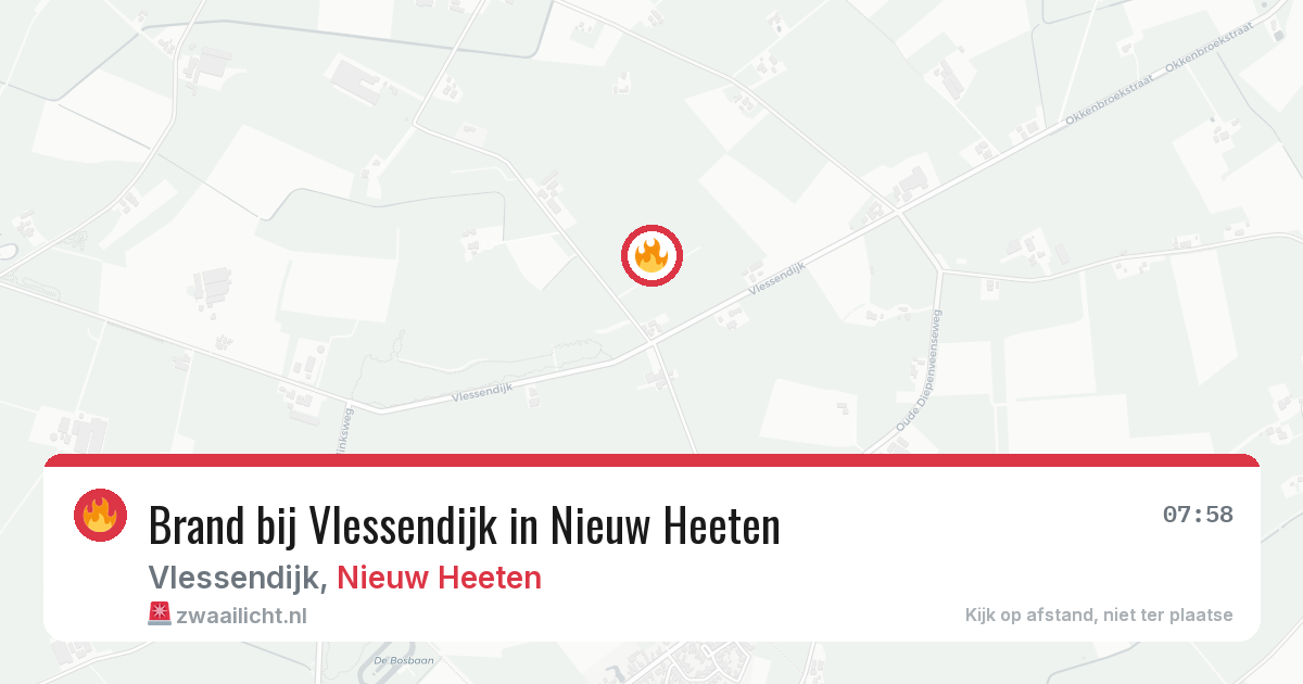 Brand bij Vlessendijk in Nieuw Heeten — 28 jun 2026