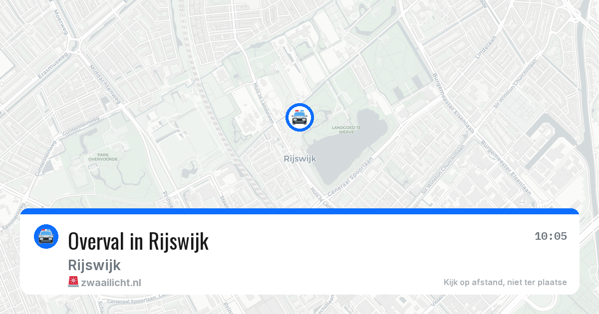 Overval in Rijswijk — 6 mei 2026