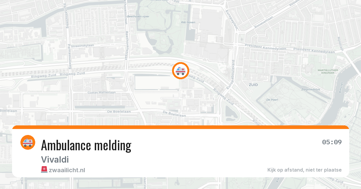 Ambulance melding — 6 jun 2026