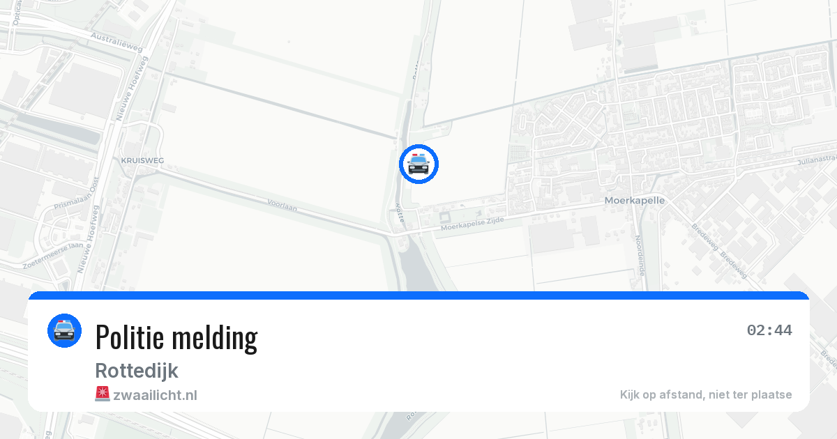 Politie melding — 17 mei 2026
